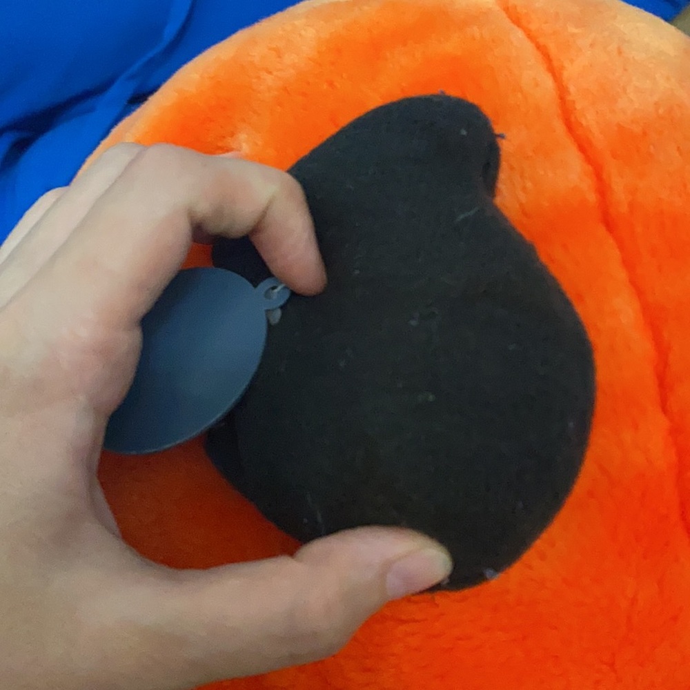 Playful Plush Halloween Pumpkin Plush NWTS 1988 Chrisha Creation Limited - Picture 11 of 15